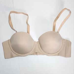 Auden lightly Lined Strapless  Nude Bra/ 36B